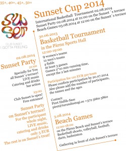Sunset Cup 2014